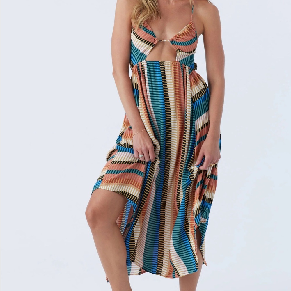 O’Neil Gerri Stripe Cover Up Dress